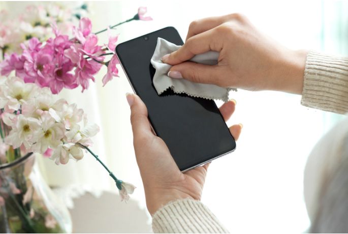 pulire smartphone e tablet