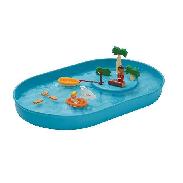Set gioco in legno acquatico Water Play PlanToys