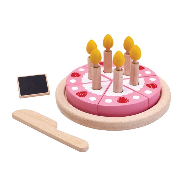 Set gioco in legno Torta di Compleanno PlanToys