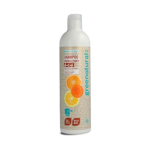 Shampoo Energizzante A+C+E Greenatural - flacone 400ml