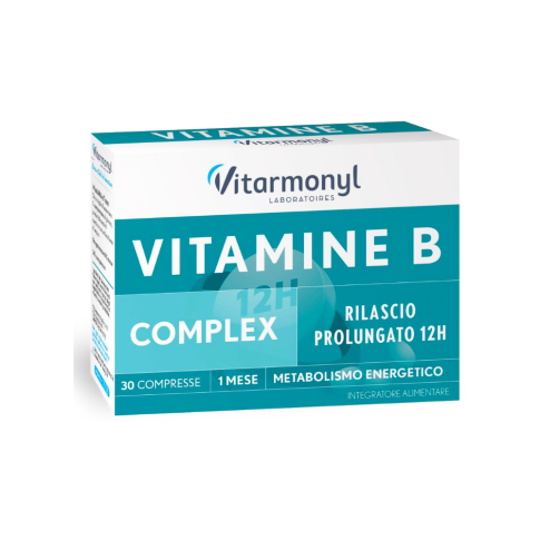 Integratore alimentare Vitamine B Complex Vitarmonyl - 30 compresse