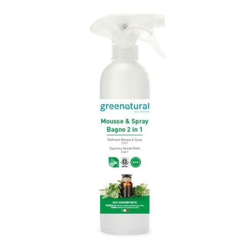 Mousse bagno ecologica Greenatural 2in1 - spray da 500ml