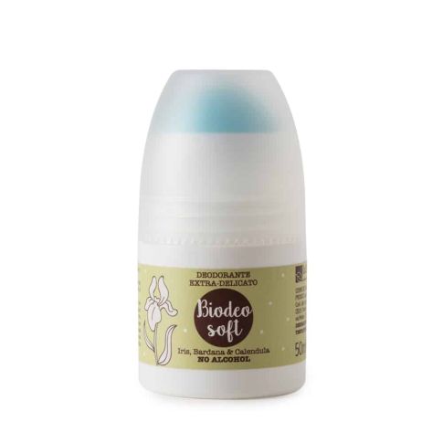 Deodorante corpo Biodeo Soft iris, bardana e calendula La saponaria linea Radici - roll on da 50 ml