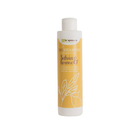 Shampoo capelli grassi Salvia e Limone La Saponaria - flacone da 200ml