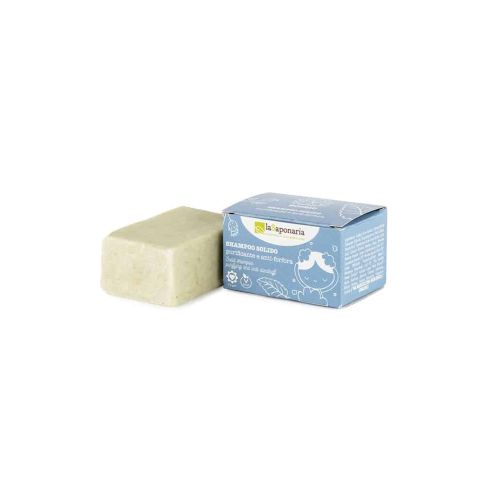 Shampoo solido purificante e anti-forfora Prebiotica Inner La Saponaria - formato da 50gr