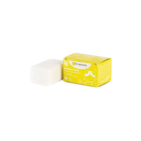Shampoo solido rinforzante e lenitivo La Saponaria Prebiotica Inner - formato da 50gr