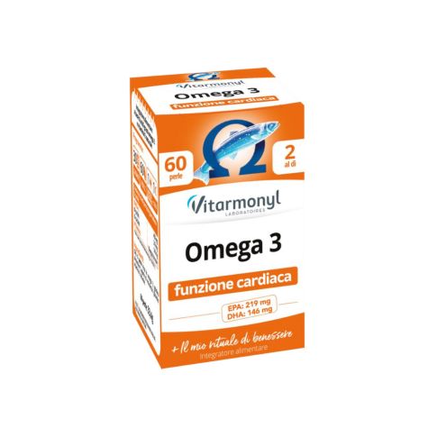 Integratore alimentare Omega 3  Vitarmonyl - 60 perle
