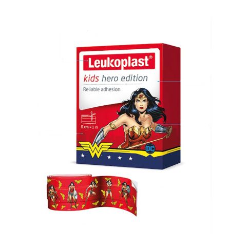 Cerotto Leukoplast Kids Hero Edition Wonder Woman - striscia da 1m